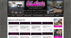 Desktop Screenshot of offagain4x4.com
